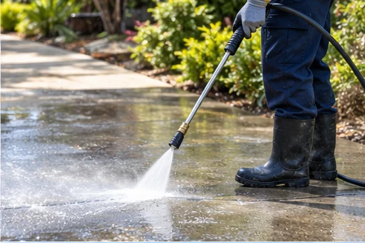 Driveway Cleaning illustrative service photo