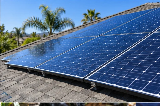 Solar Panel Cleaning illustrative service photo